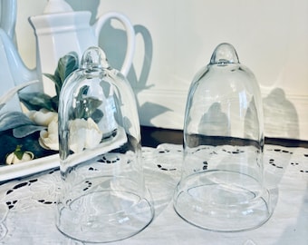 Extra Large Glass Bell Jar Handmade Glass Display Cover Cloche Bell - View #4
