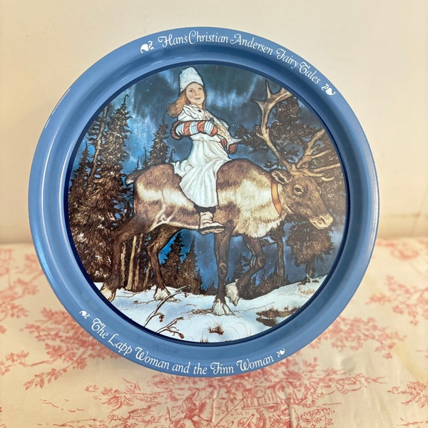 FREE SHIPPING Kjeldsens Vintage 1981 Tins Artist Michael Hague Hans Christian Anderson Fairy Tales