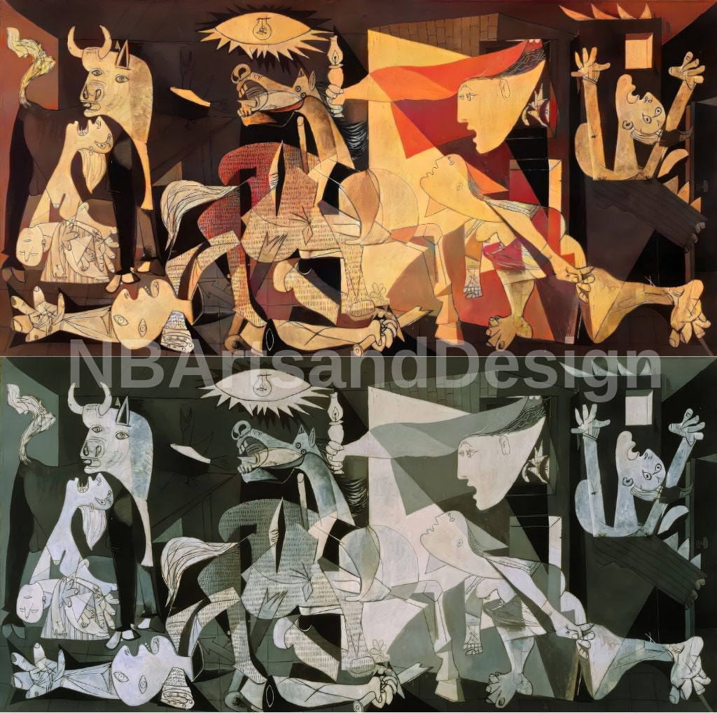 Guernica by Pablo Picasso | Digital Download | 300 PPI High