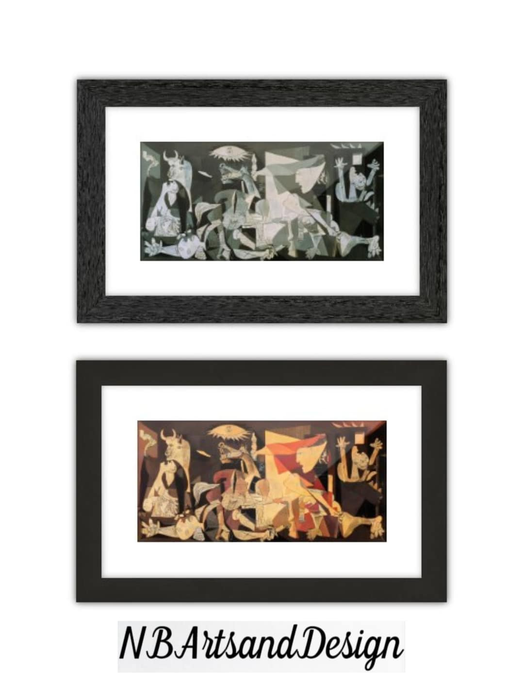 Guernica by Pablo Picasso | Digital Download | 300 PPI High