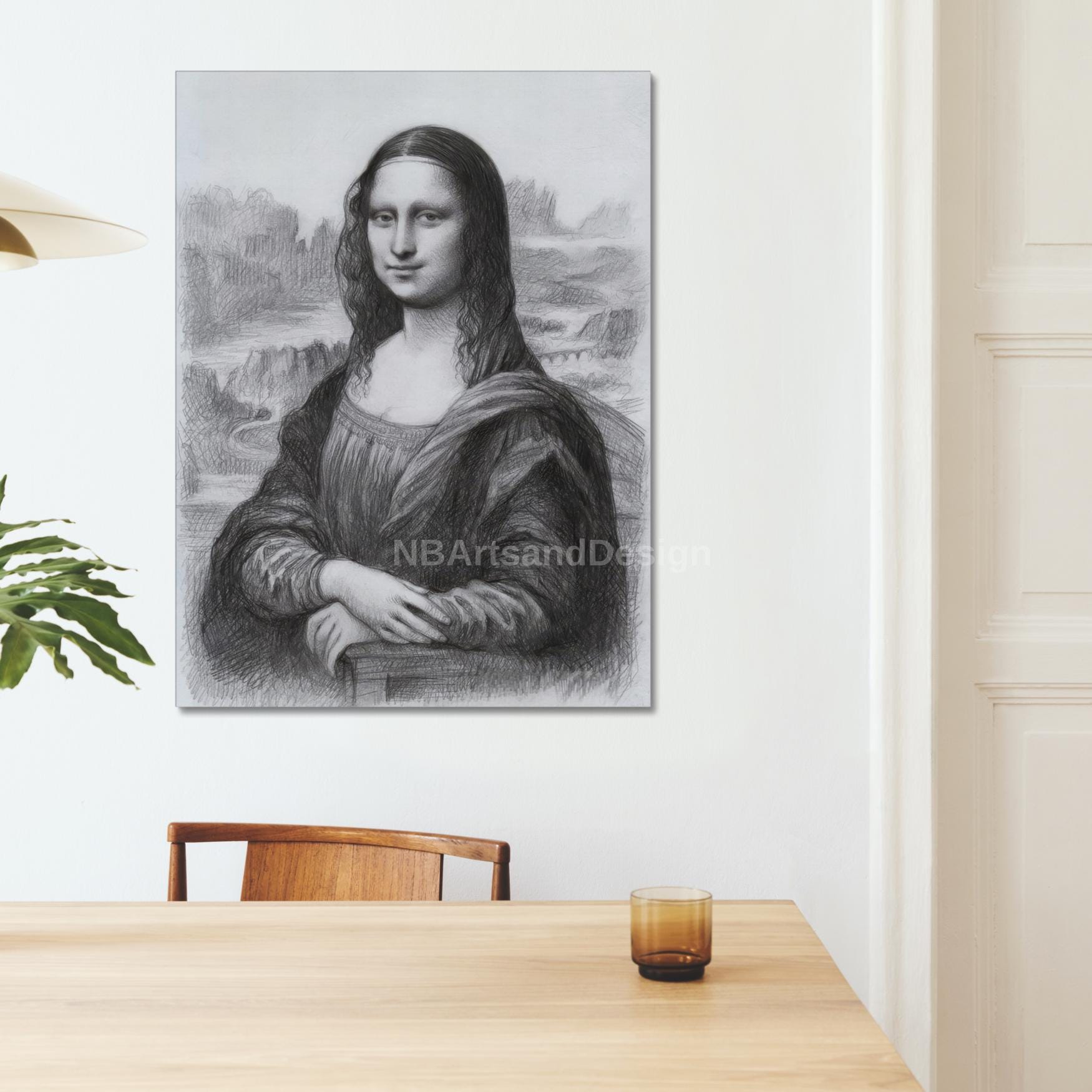 Mona Lisa by Leonardo Da Vinci | Stretched Canvas | 300 PPI High