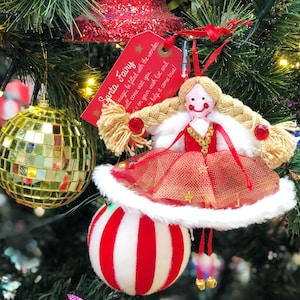 Weihnachtsmann-Fee-Weihnachtsdekorations-Andenken-Geschenk