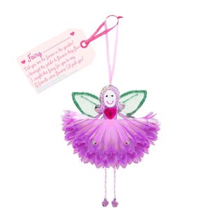 Flower Fairy Purple/Lilas - « Fairy .............(personnalisez avec votre nom) »