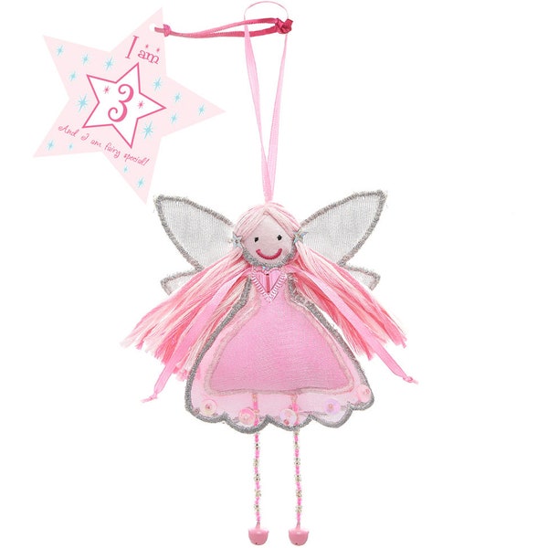 I am 3.. Birthday Fairy Keepsake Gift