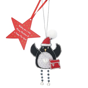 Kerstdecoratie pinguïn