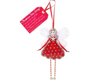 Christmas Star Fairy - Fair Trade Christmas Fairy Decoration