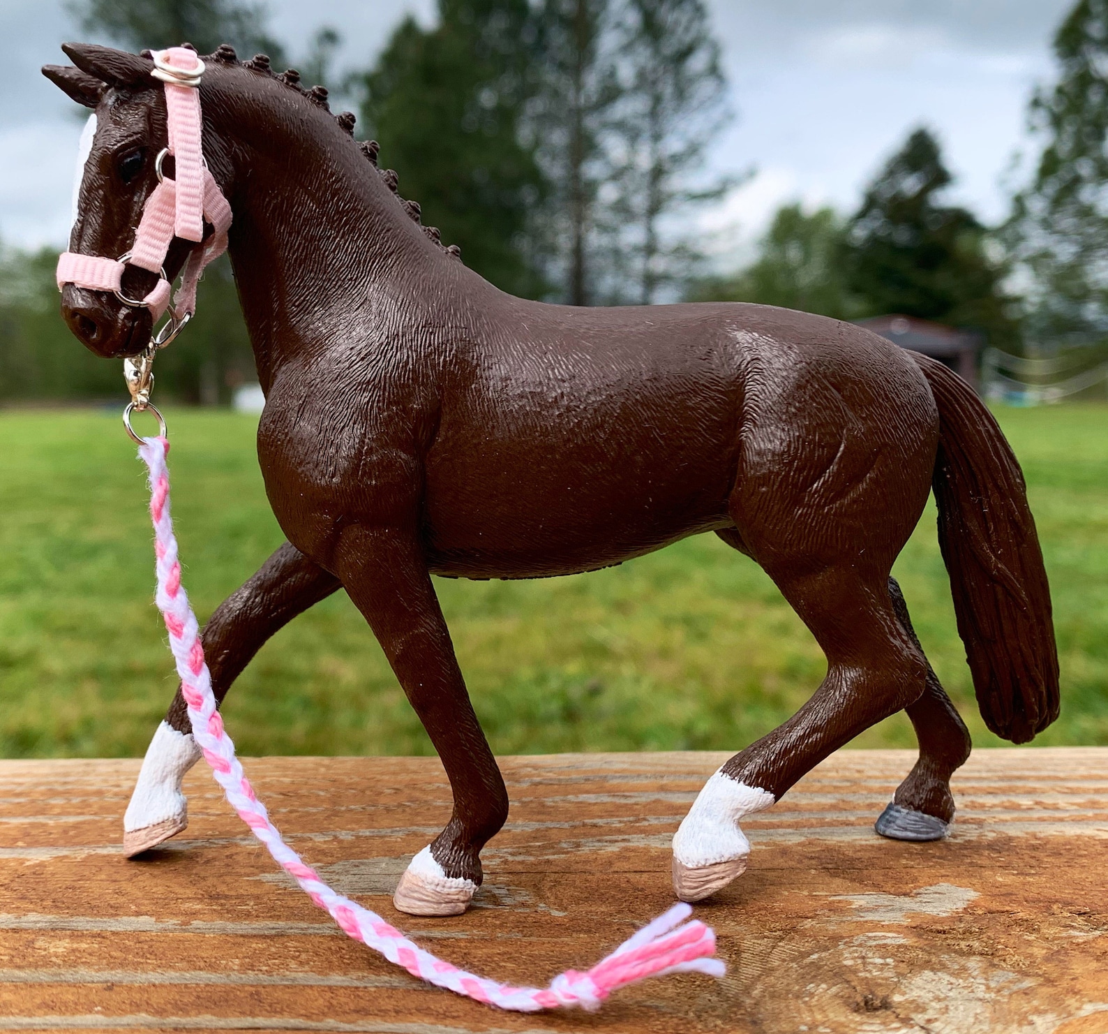 Deluxe Schleich Horse Custom Repaint Belle Etsy