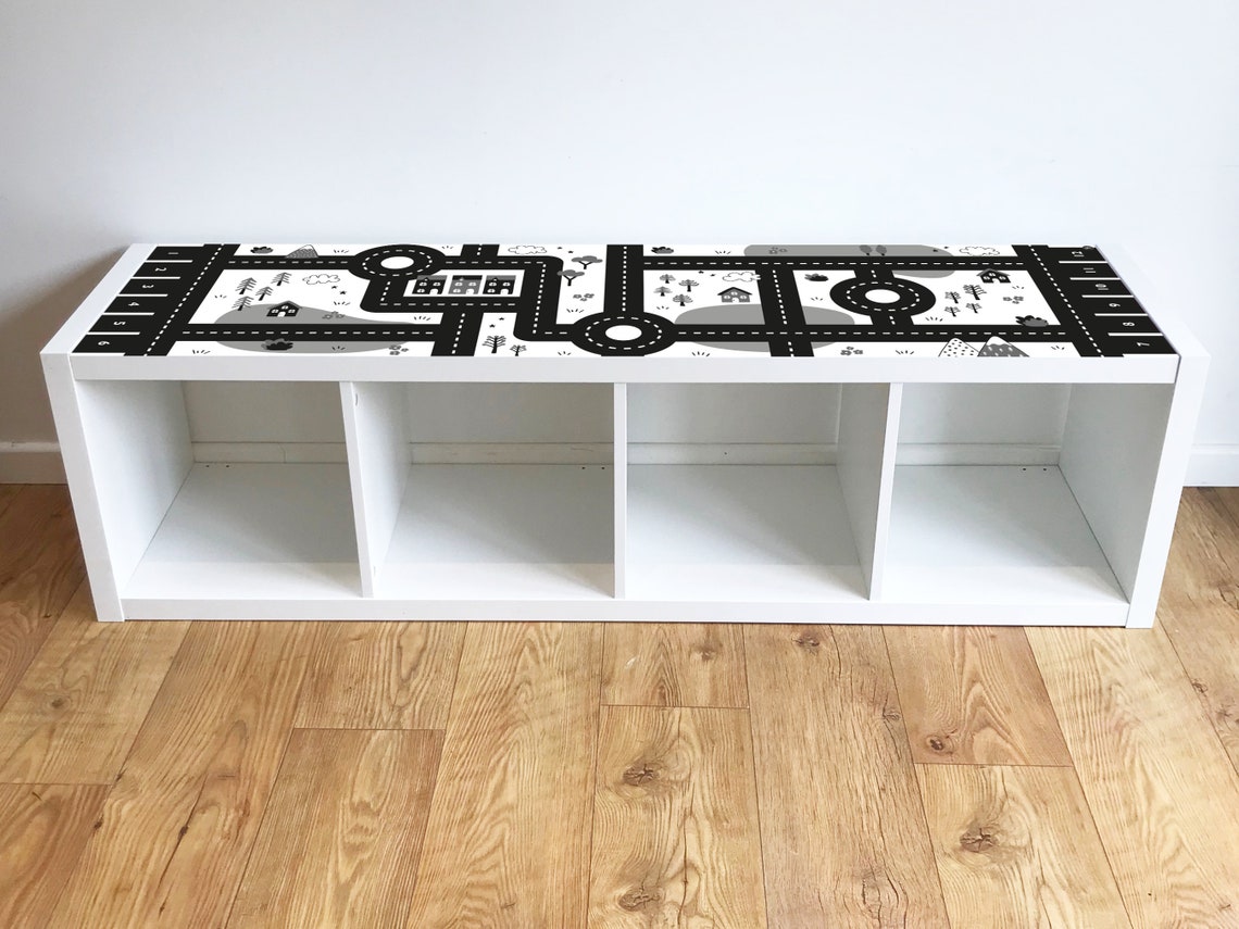 Mono Road STICKER for Ikea KALLAX Unit sticker Only Etsy