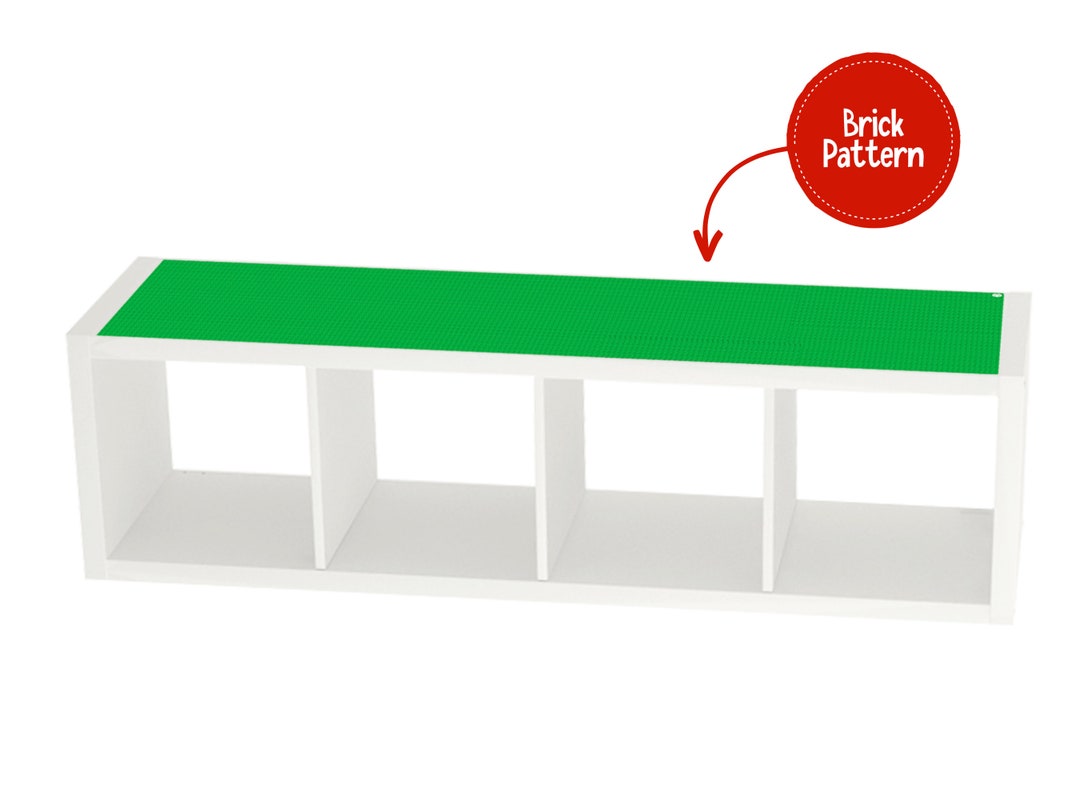 Brick Grass STICKER for Ikea KALLAX Unit sticker Only Stickers, Decals