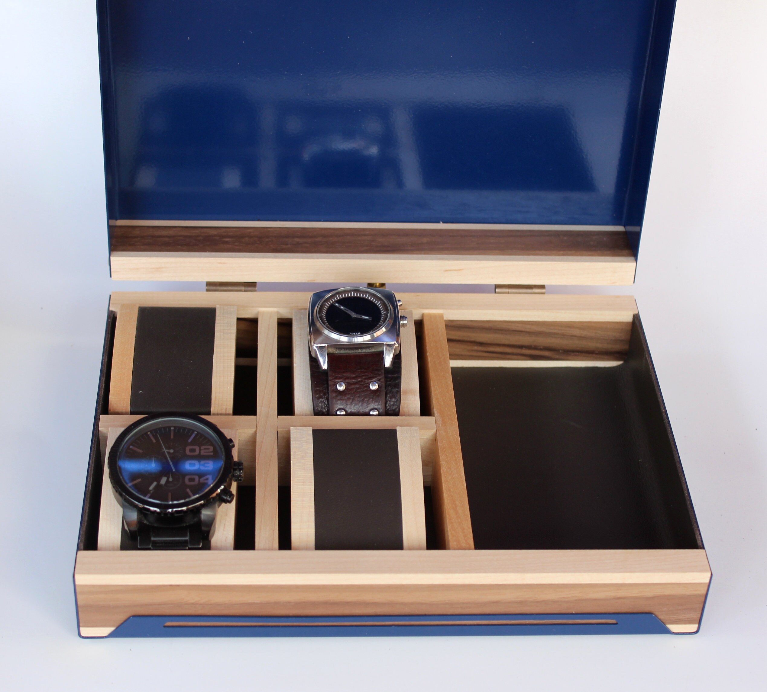 Modern Watch Box Watch Case Mens Watch Box Wood Watch Box Etsy UK