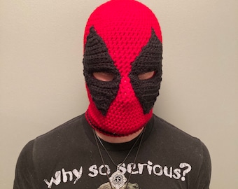 Crochet Hero inspired Balaclava