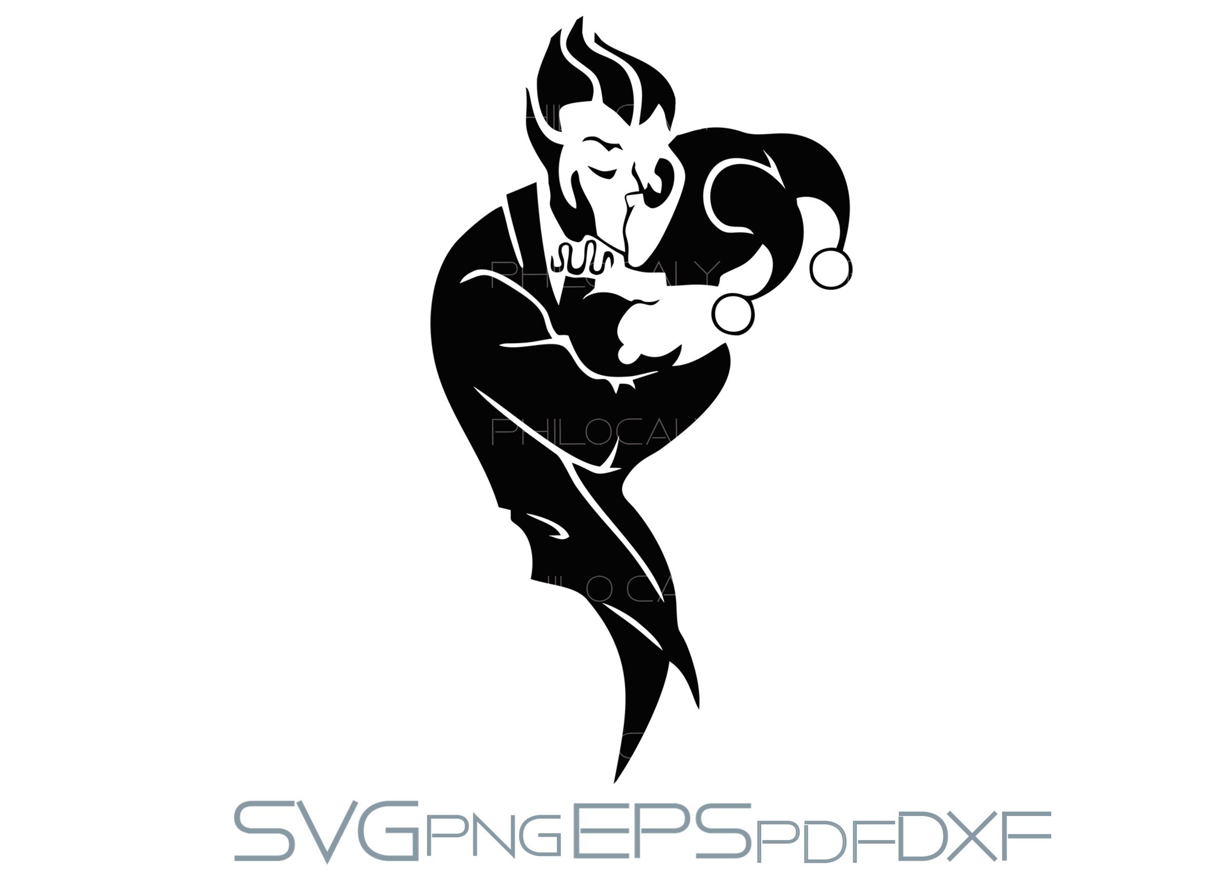 Эскиз тату харли квинн и джокер