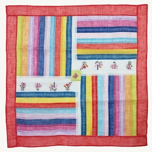 Set de table coréen traditionnel Jogakbo color block, tapisserie patchwork polyvalente en tissu coréen, cadeaux de pendaison de crémaillère, de Nouvel An et de Chuseok