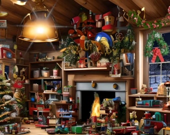 Workshop van de kerstman