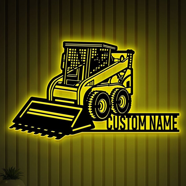 Skid Steer Svg Etsy