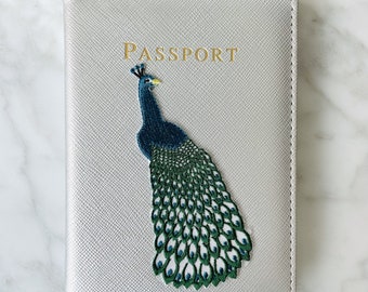 Peacocks Soporte Para Pasaporte Peacocks Soporte Para Pasaporte