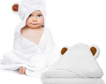 large hooded bath towels for toddlers