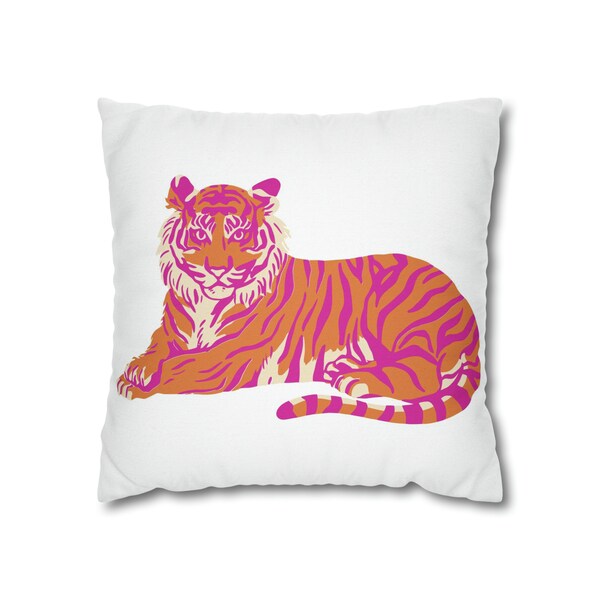 Tiger Pillow Etsy