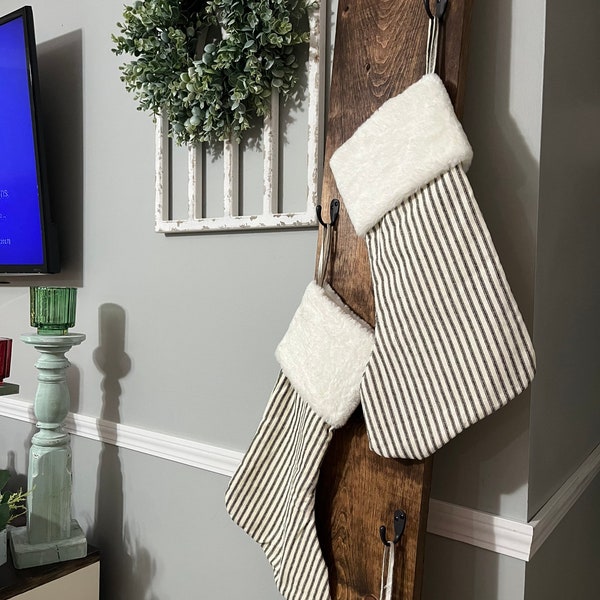 Standing Hanger for Christmas Stockings, Can Also be used for Jackets or Coats