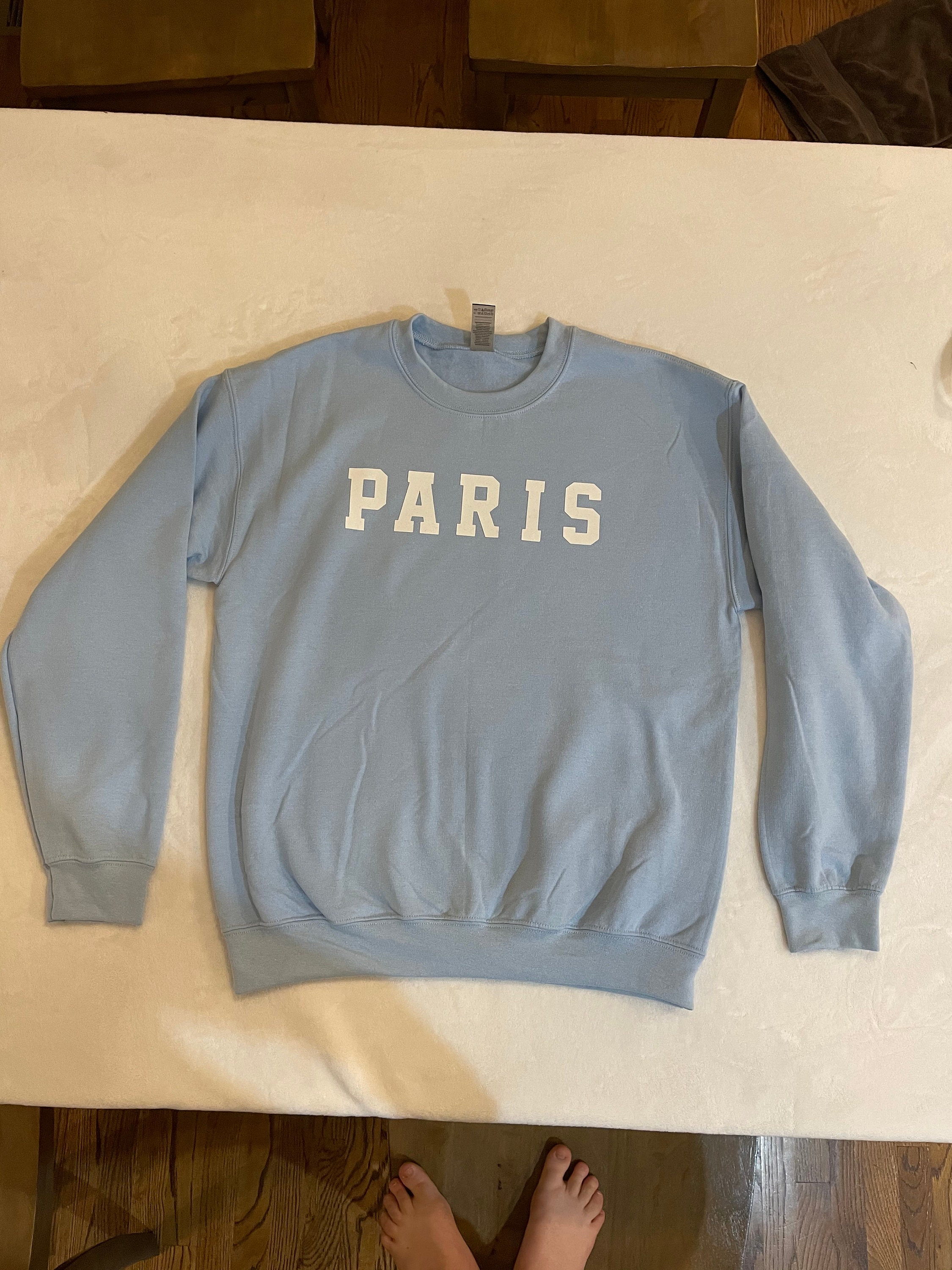 Paris Sweatshirt Trendy Sweatshirt Paris Crewneck - Etsy UK