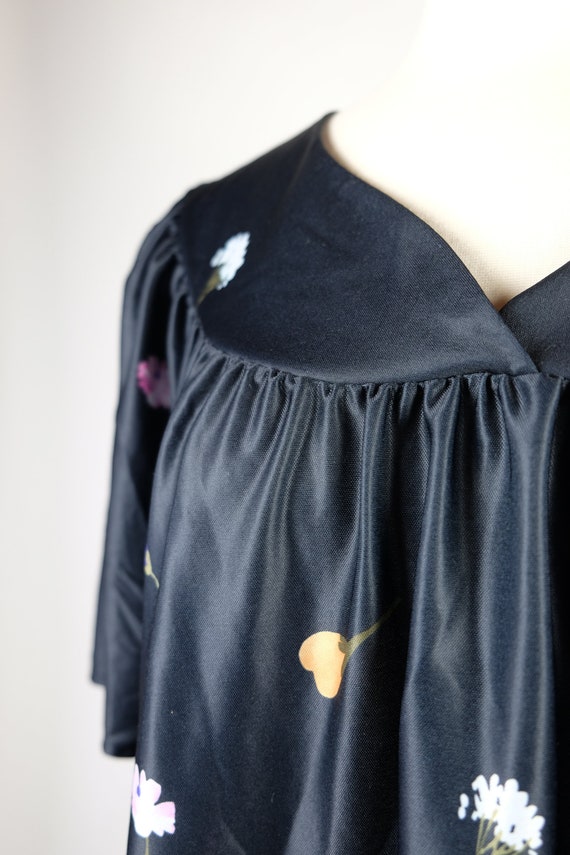 1980s National Colorful Floral Housedress - image 5