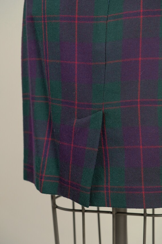 Vêtement De Rue Plaid Seau Fermeture Éclair Sac Seau