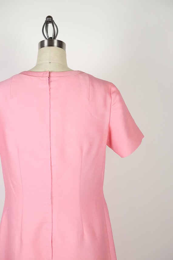 1960s Bubblegum Pink "Pan-Am" Dress - image 6