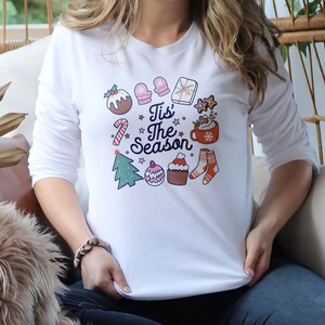 Christmas Sweatshirt, Christmas Coffee Sweatshirt, Merry and Bright Sweatshirt, Winter Sweater, Cute Christmas, Christmas Jumper