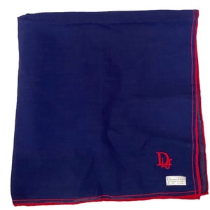 Vintage CHRISTIAN DIOR scarf, dior handkerchief