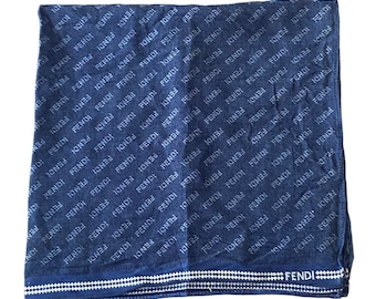 Vintage FENDI scarf, fendi handkerchief