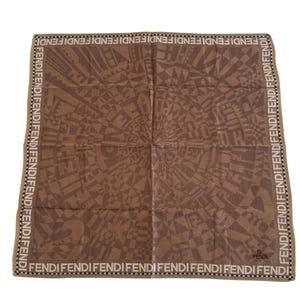 Vintage FENDI scarf, fendi handkerchief