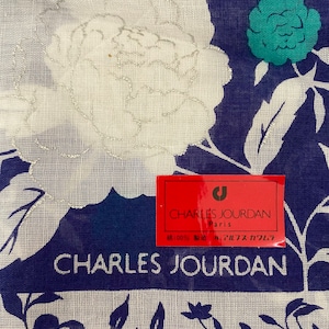 Vintage CHARLES JOURDAN Schal, Charles Jourdan Taschentuch