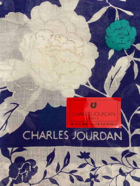 Vintage CHARLES JOURDAN scarf, Charles Jourdan han
