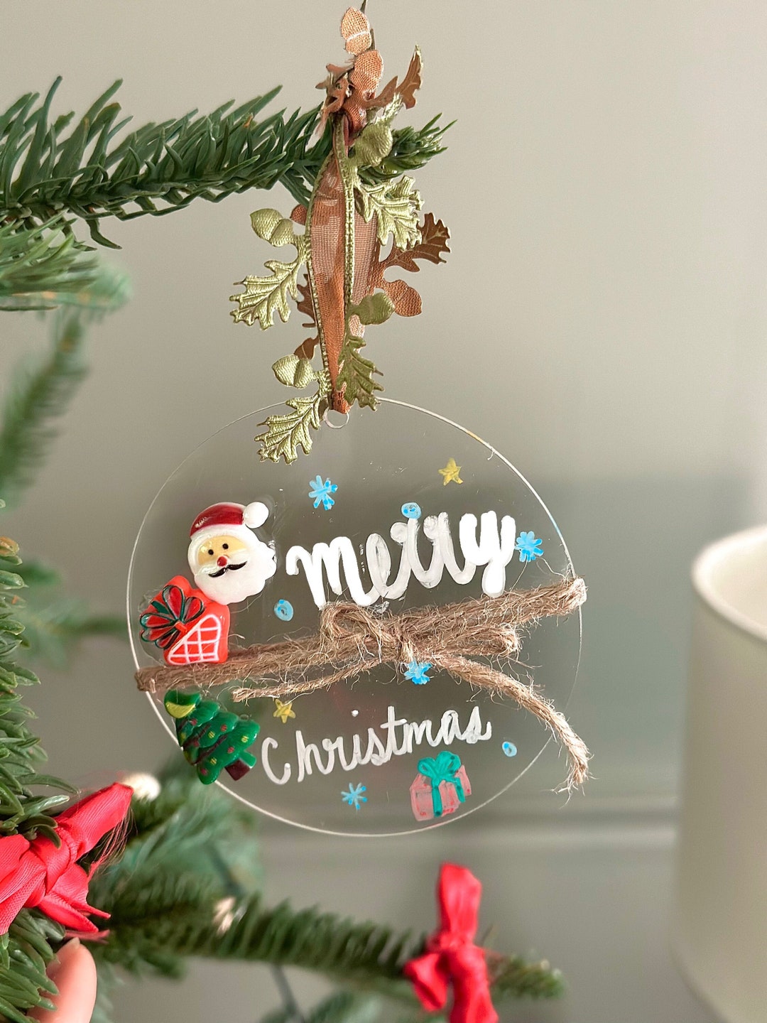 Handmade Christmas Ornaments Etsy