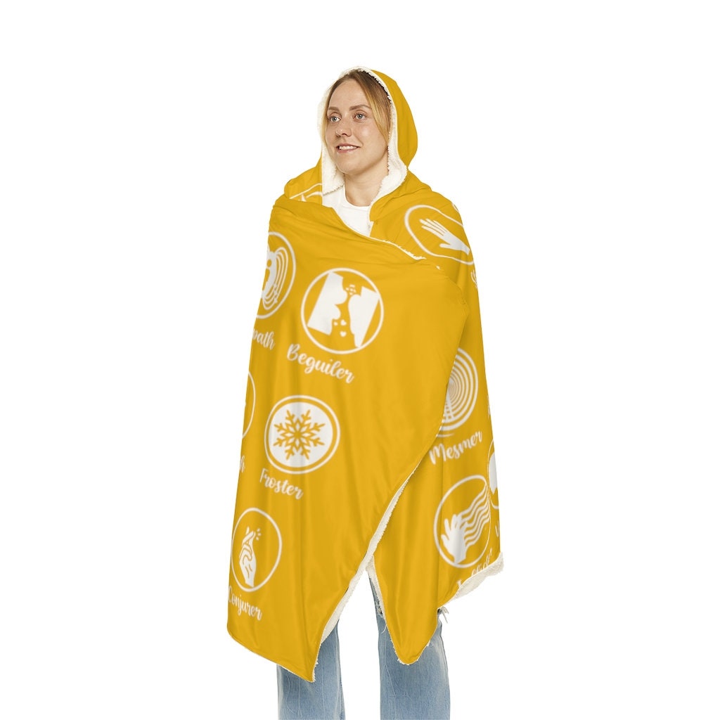 KOTLC Ability Badges Snuggle Blanket gold Etsy