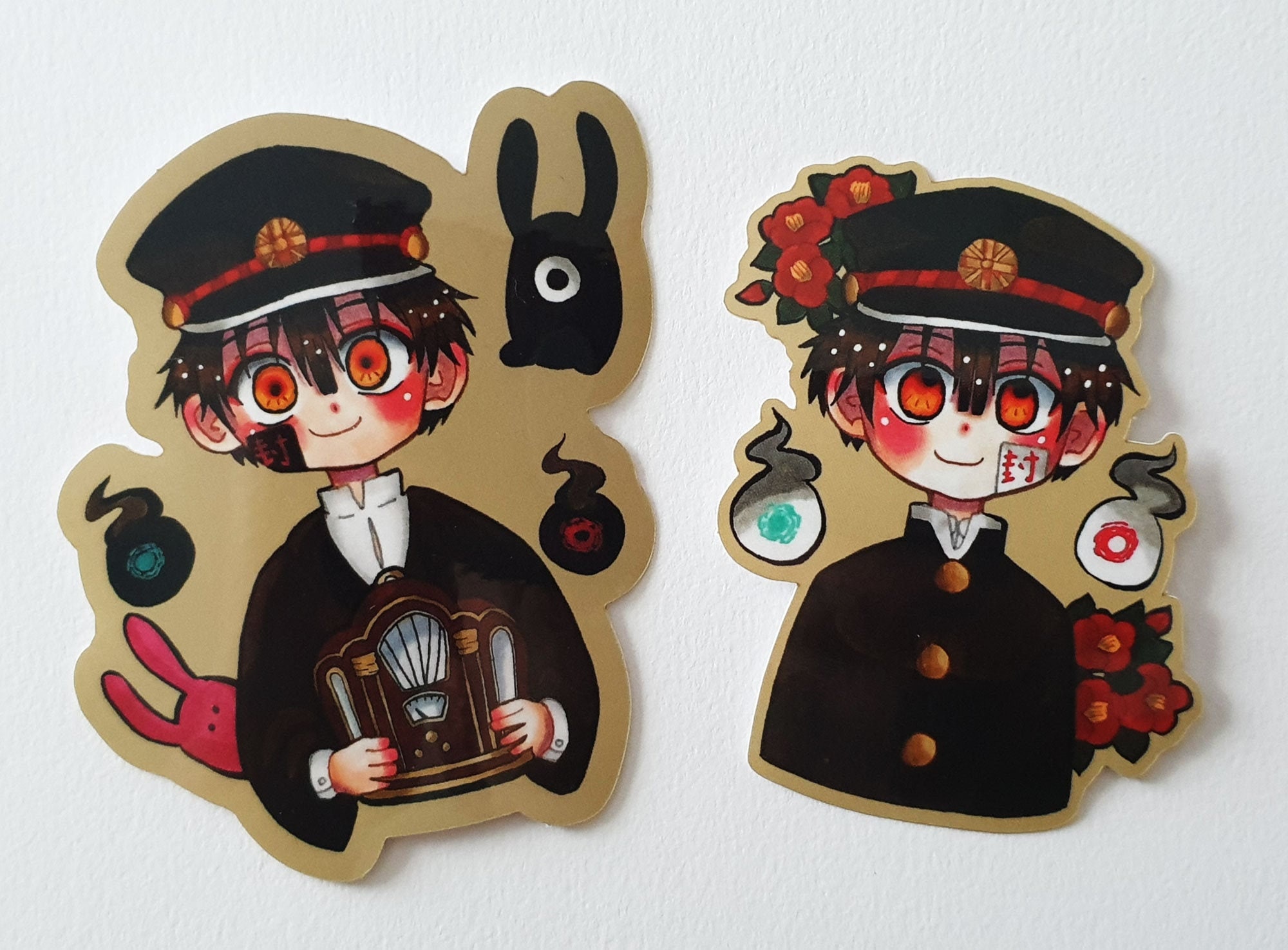 Toilet-bound Hanako-kun Stickers | Hanako & Tsukasa - TBHK