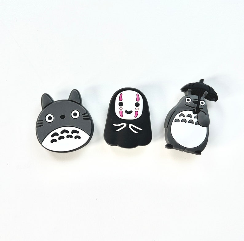 Totoro Shoe Charms for Crocs | Shoe Accessories | Crocs Jibbitz | Anime Studio Ghibli Products 