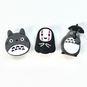 Totoro Shoe Charms for Crocs | Shoe Accessories | No Face, Kirby, Doraemon, Boba Shoe Charms