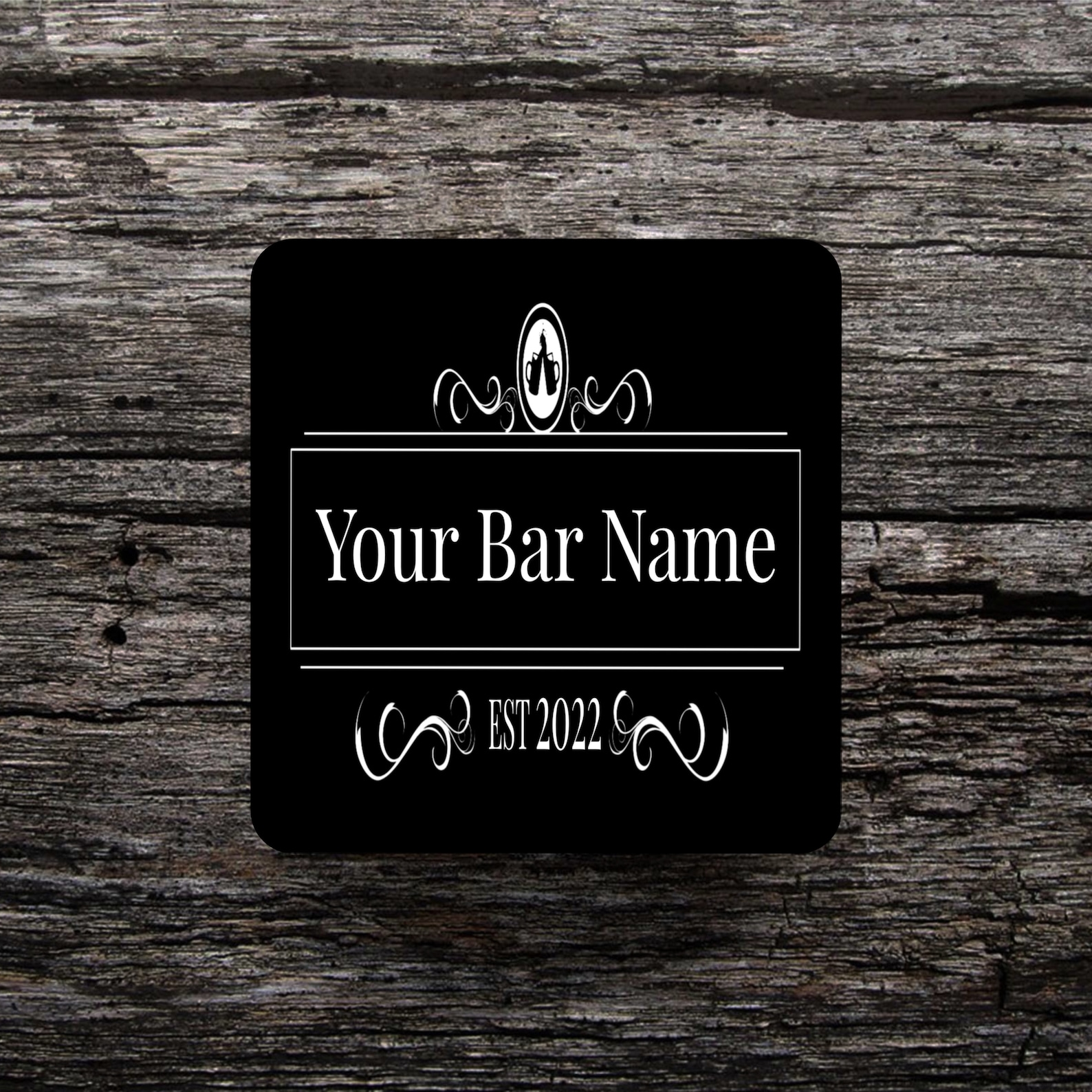 Personalised Refillable Metal Bar Snack Holder Etsy UK