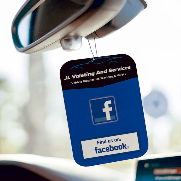 Personalised Business Air Freshener Etsy UK