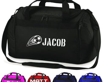 Football personalised printed kit bag holdall team boots school soccer game