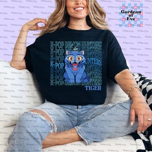 Derpy Tiger Shirt, K-Pop Demon Hunters Shirt, Derpy Tiger Tee, K-Pop Demon Hunters Tee, Derpy Tiger Shirt, Retro Derpy Tiger Tee