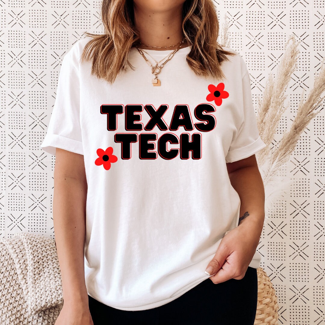 Texas Tech University Shirt Texas Tech Shirt Texas Tech Etsy