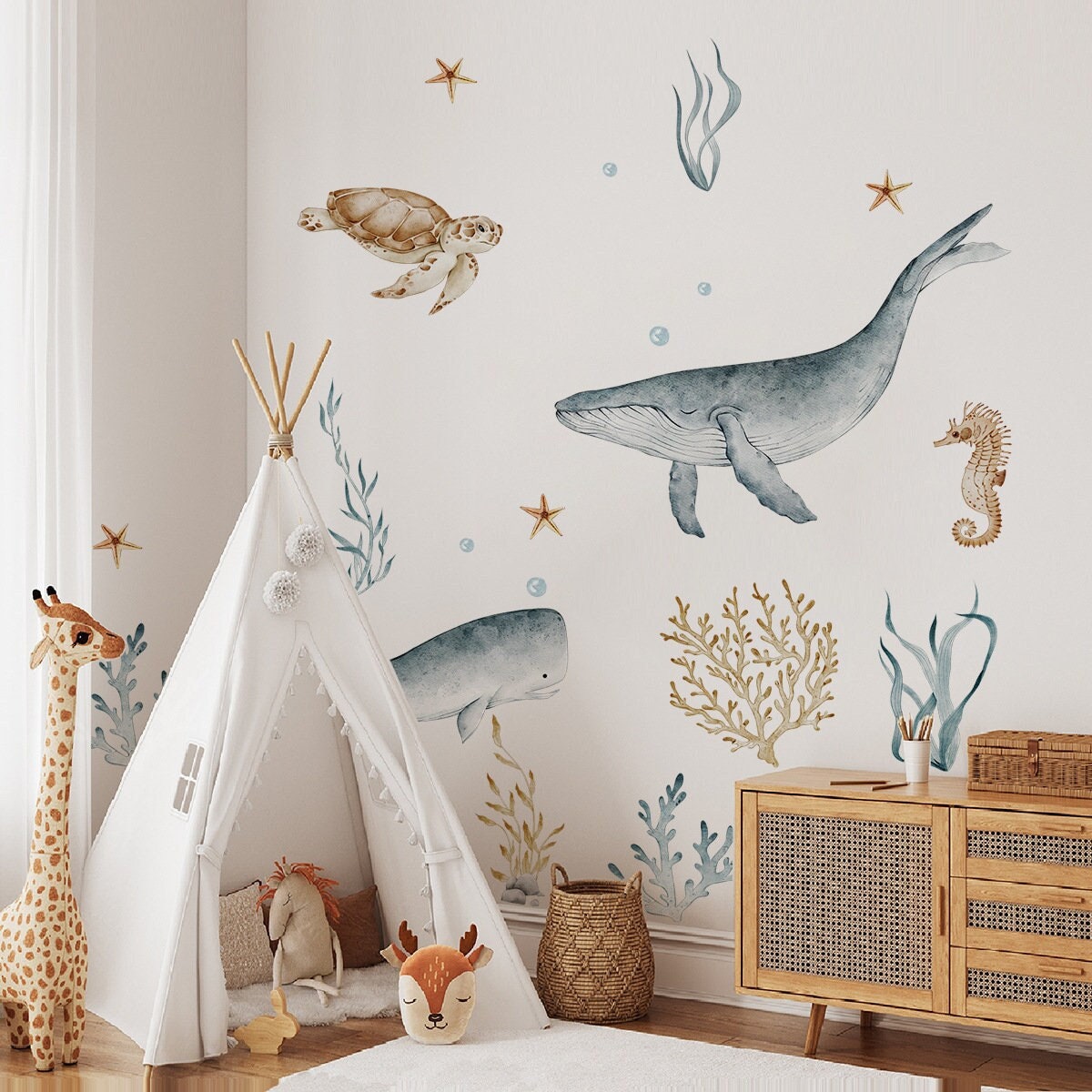 Ocean Nursery Decals 