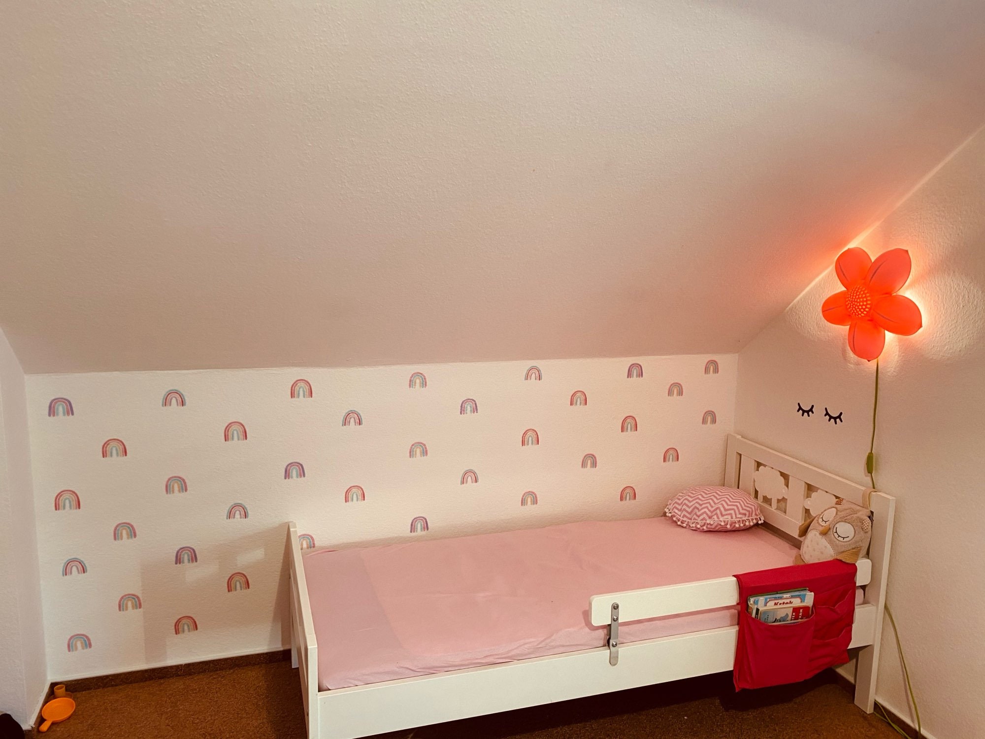 Kleine Regenbogen Wandtattoo für | Etsy