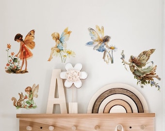 Magical Fairy Wall Decals, Girls Nursery Decor