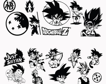 Download Dragon Ball Z Svg Etsy