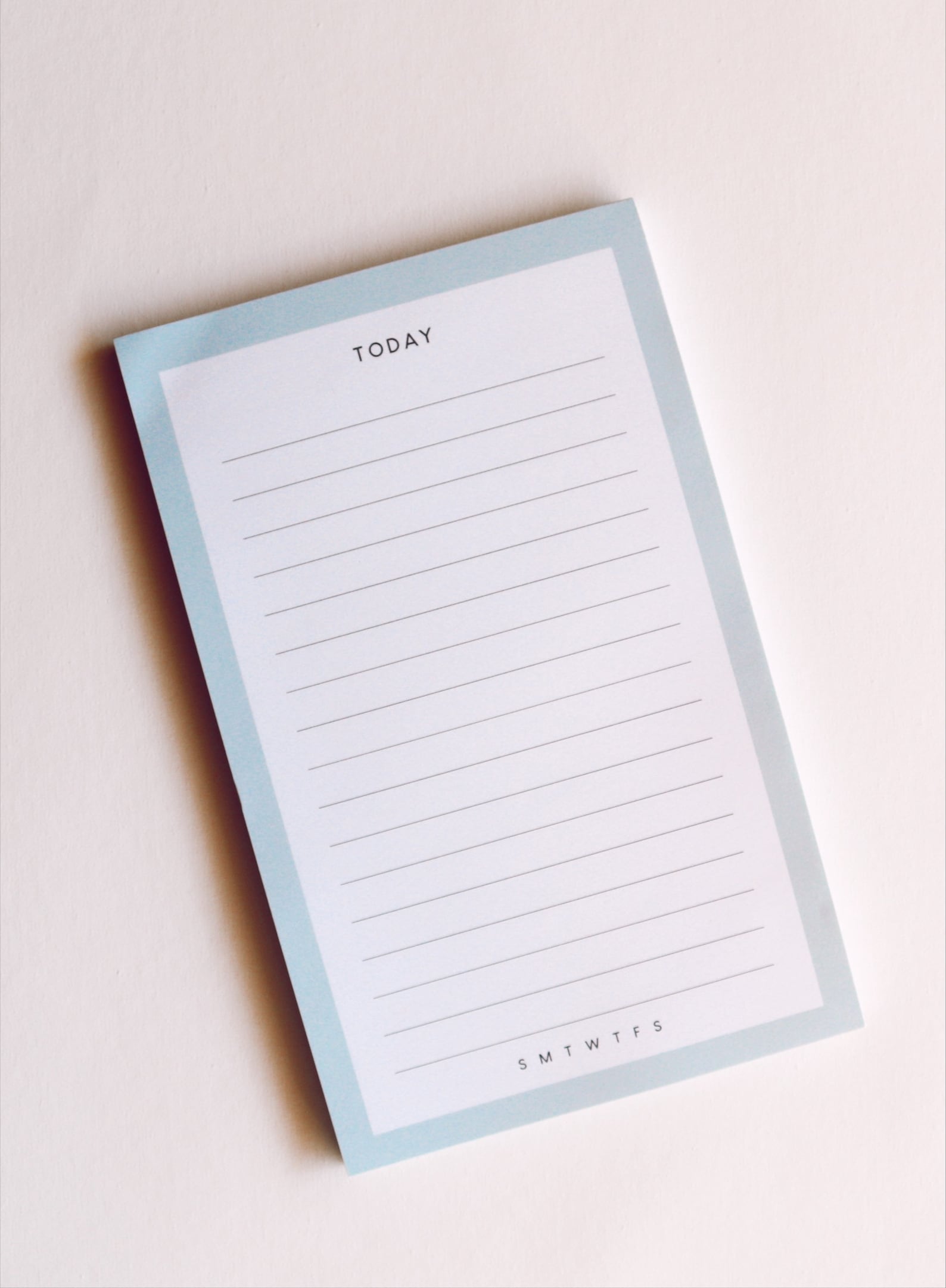 Notepad small notepad light blue notepad simple notepad Etsy