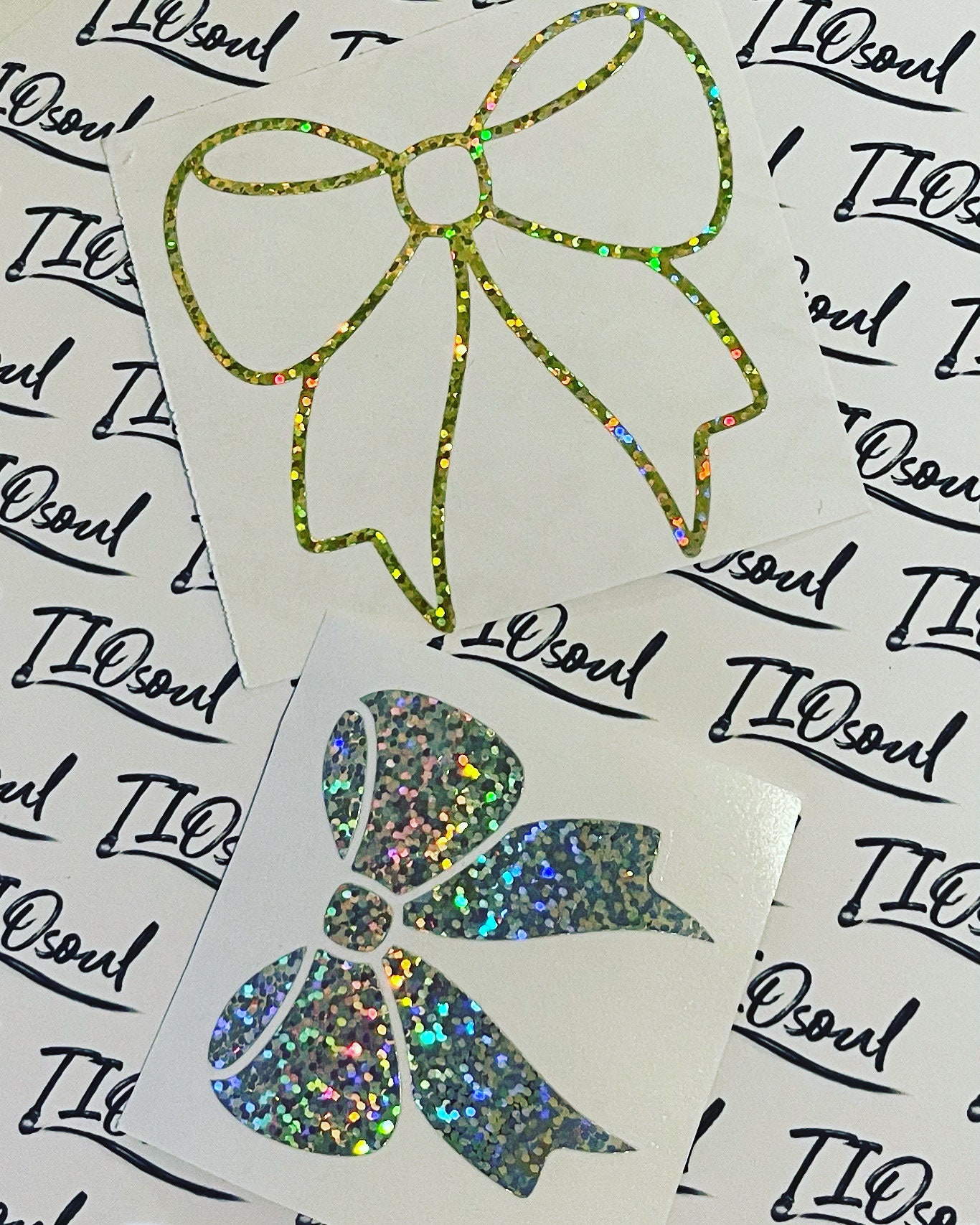 Bow Vinyl Decal Cute Bow Ribbon Sticker Gift Box Decal - Etsy
