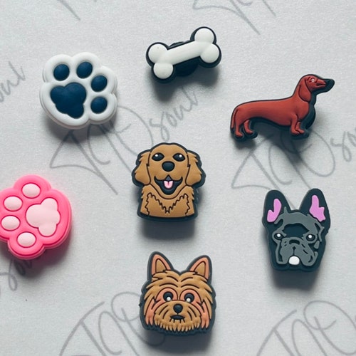 Dog Shoe Charms Pet Shoe Charm Dog Bone Dachshund Dog Etsy UK